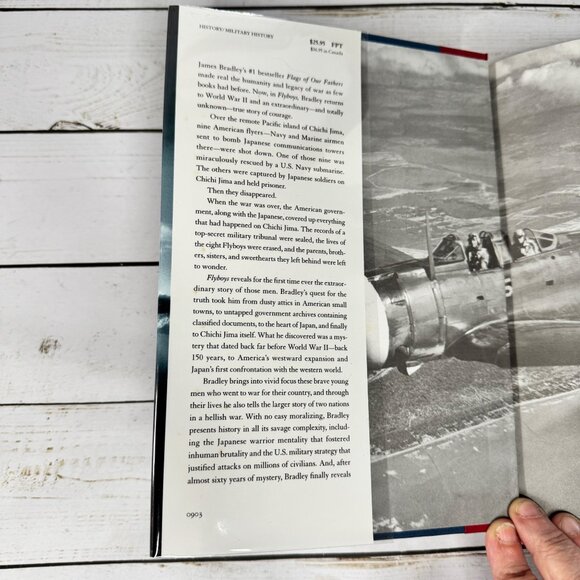 Flyboys James Bradley Hardcover Signed 1st Ed 2nd Printing WWII History Ephemera - Picture 4 of 10